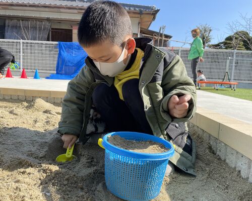 砂遊び