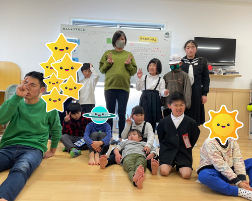 ゆりな先生と子ども達